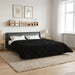 Duvet complet pe tot parcursul anului Patos Negru 200 x 240 cm - WALTI WALTI