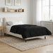 Duvet complet pe tot parcursul anului Patos Negru 140 x 220 cm - WALTI WALTI