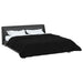 Duvet complet pe tot parcursul anului Patos Negru 200 x 220 cm - WALTI WALTI