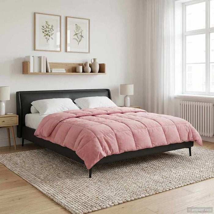 Duvet complet pe tot parcursul anului Patos Roz 200 x 200 cm - WALTI WALTI