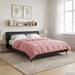 Duvet complet pe tot parcursul anului Patos Roz 200 x 200 cm - WALTI WALTI