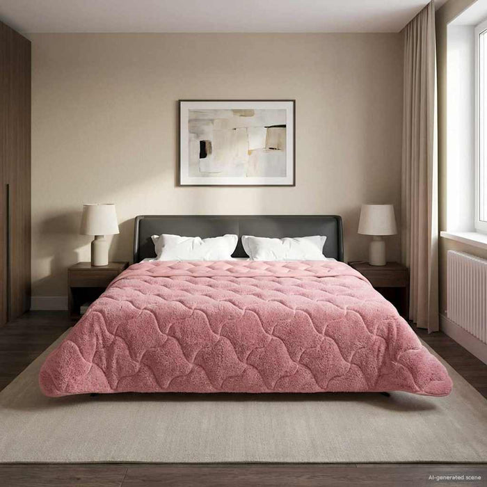 Duvet complet pe tot parcursul anului Patos Roz 200 x 240 cm - WALTI WALTI