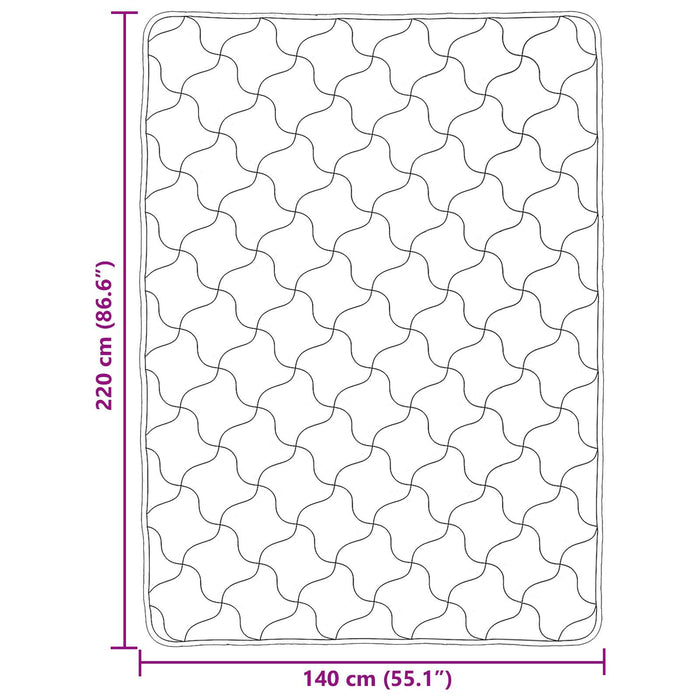Duvet complet pe tot parcursul anului Patos Roz 140 x 220 cm - WALTI WALTI