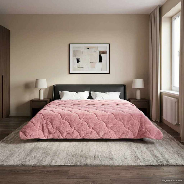 Duvet complet pe tot parcursul anului Patos Roz 220 x 240 cm - WALTI WALTI