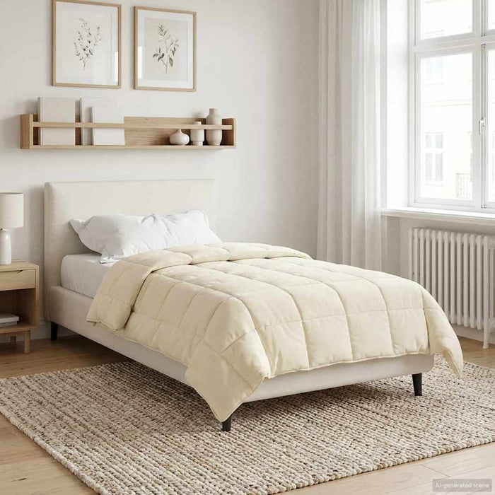Duvet complet pe tot parcursul anului Patos Crem 135 x 200 cm - WALTI WALTI