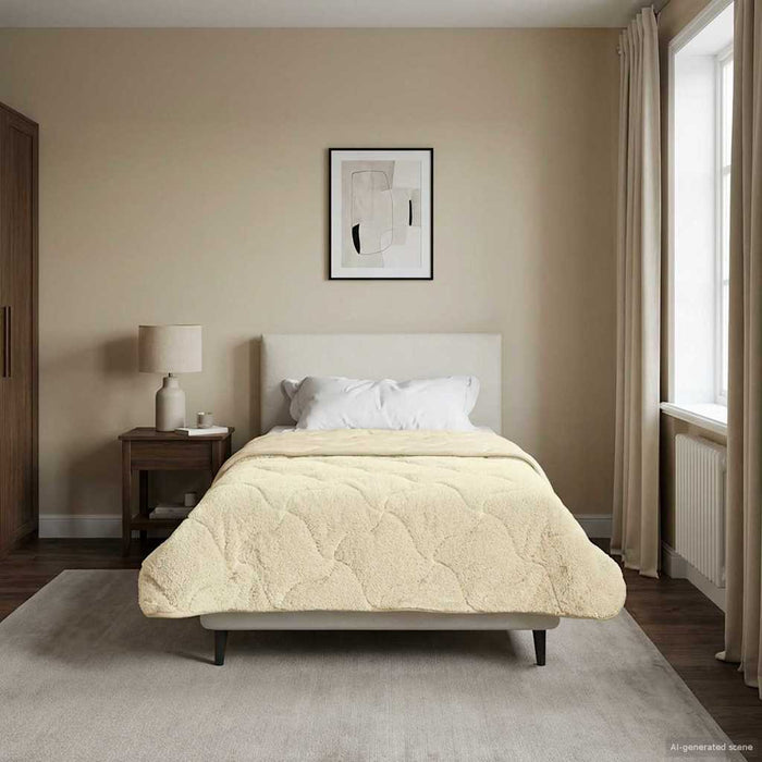 Duvet complet pe tot parcursul anului Patos Crem 135 x 200 cm - WALTI WALTI
