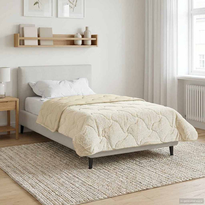 Duvet complet pe tot parcursul anului Patos Crem 135 x 220 cm - WALTI WALTI