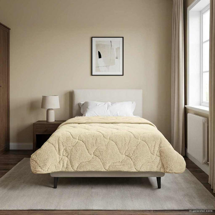 Duvet complet pe tot parcursul anului Patos Crem 135 x 220 cm - WALTI WALTI
