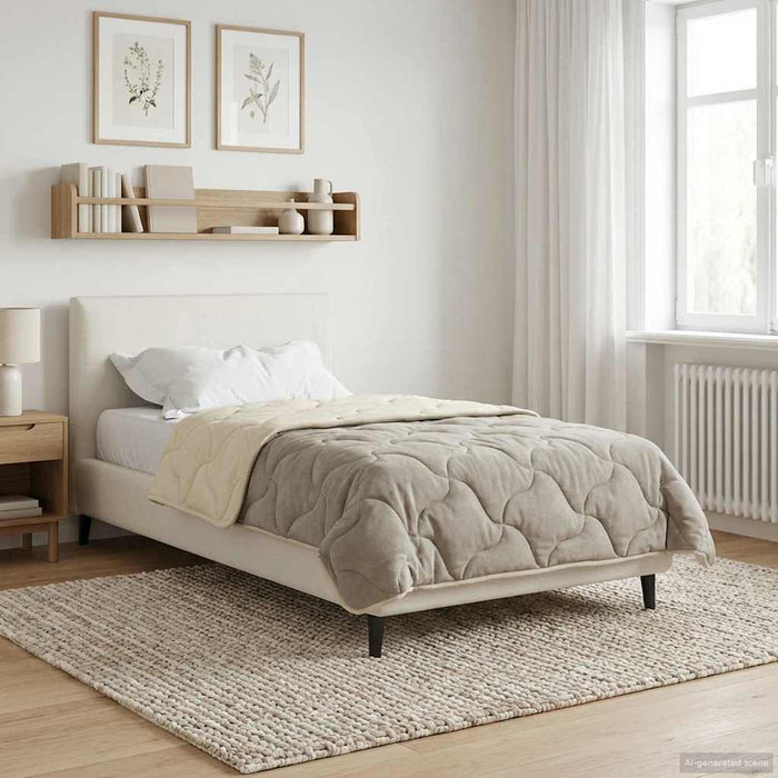 Duvet complet pe tot parcursul anului Patos Crem 155 x 220 cm - WALTI WALTI