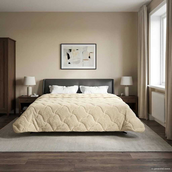Duvet complet pe tot parcursul anului Patos Crem 200 x 220 cm - WALTI WALTI
