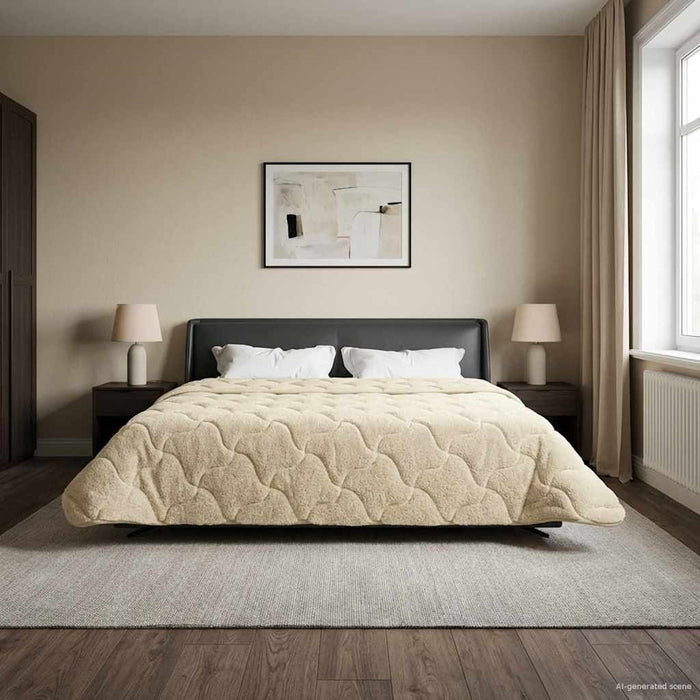 Duvet complet pe tot parcursul anului Patos Crem 220 x 240 cm - WALTI WALTI