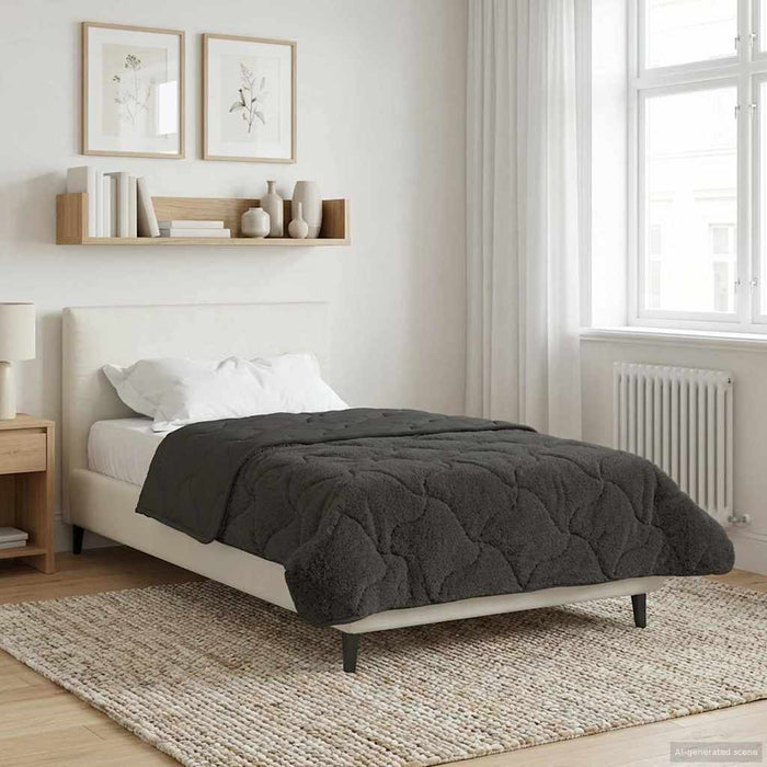 Duvet de iarnă Patos Antracit 135 x 200 cm - WALTI WALTI