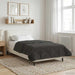 Duvet de iarnă Patos Antracit 135 x 200 cm - WALTI WALTI