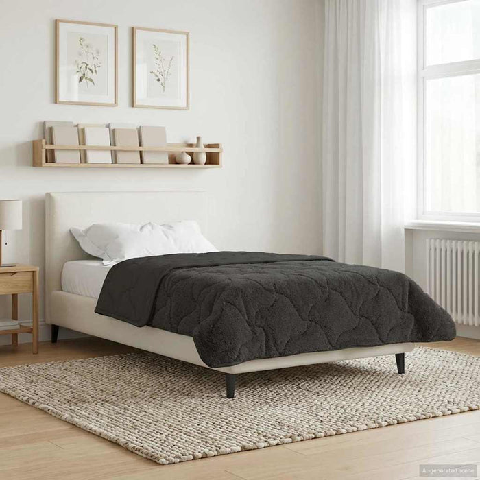 Duvet de iarnă Patos Antracit 140 x 220 cm - WALTI WALTI