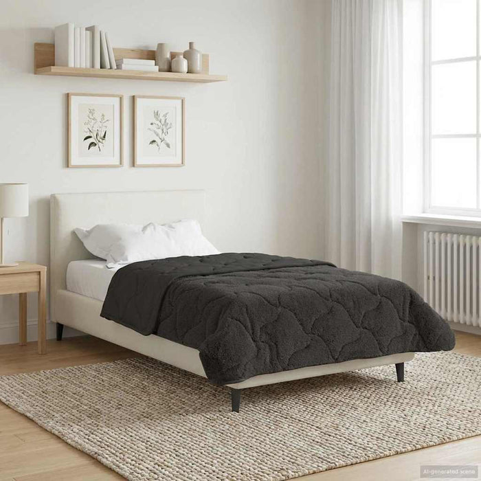 Duvet de iarnă Patos Antracit 155 x 200 cm - WALTI WALTI