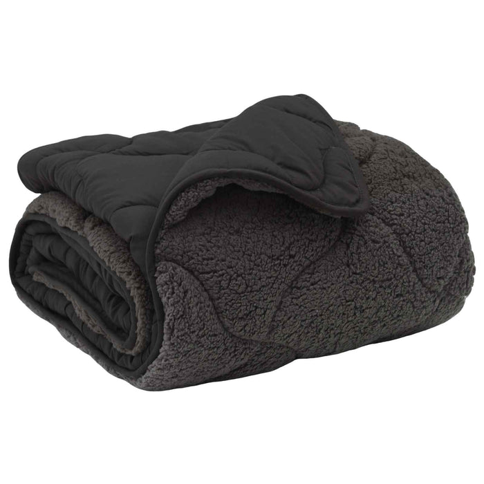 Duvet de iarnă Patos Antracit 155 x 220 cm - WALTI WALTI