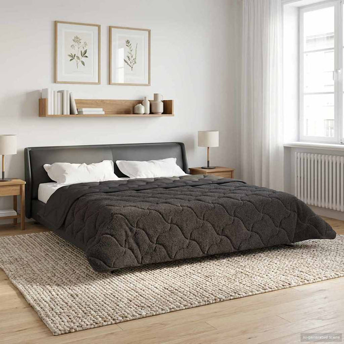 Duvet de iarnă Patos Antracit 220 x 240 cm - WALTI WALTI