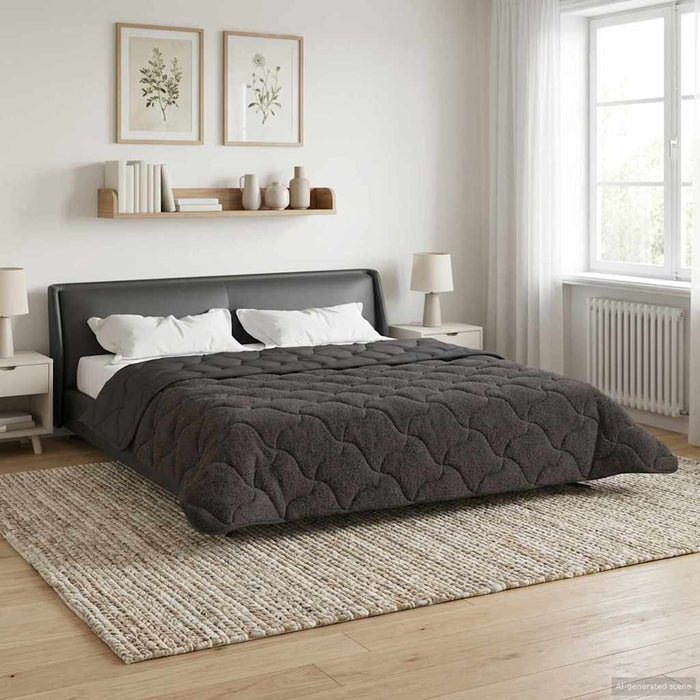 Duvet de iarnă Patos Antracit 240 x 260 cm - WALTI WALTI