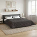 Duvet de iarnă Patos Antracit 240 x 260 cm - WALTI WALTI