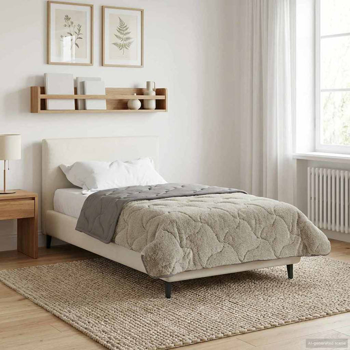 Duvet de iarnă Patos Gri deschis 140 x 220 cm - WALTI WALTI