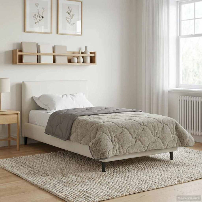 Duvet de iarnă Patos Gri deschis 155 x 200 cm - WALTI WALTI