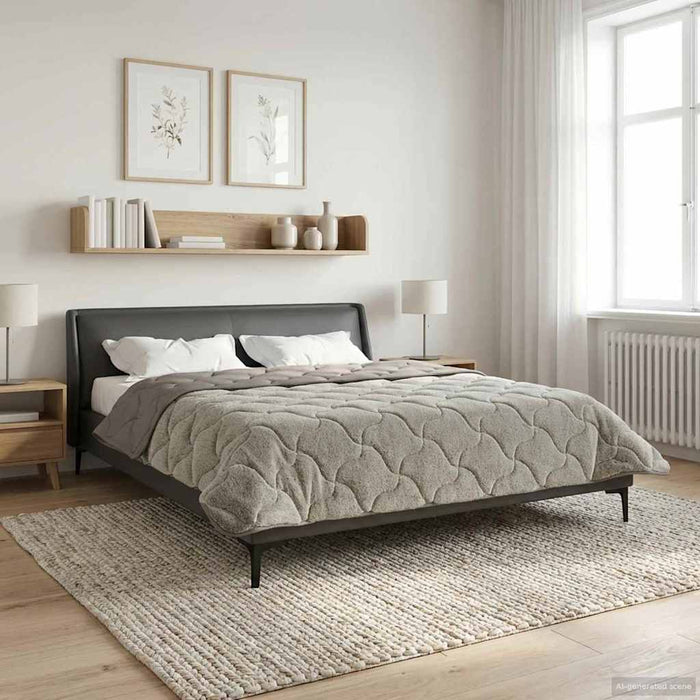 Duvet de iarnă Patos Gri deschis 200 x 220 cm - WALTI WALTI