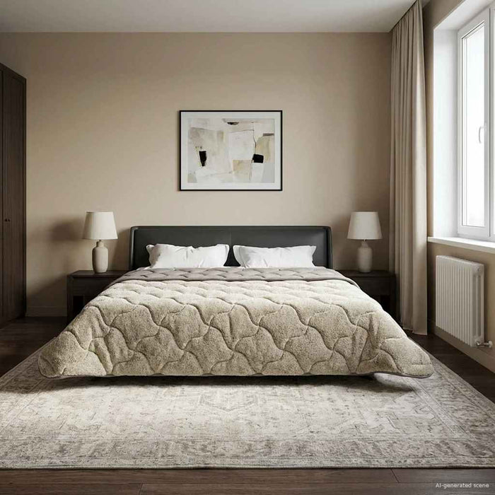 Duvet de iarnă Patos Gri deschis 220 x 240 cm - WALTI WALTI