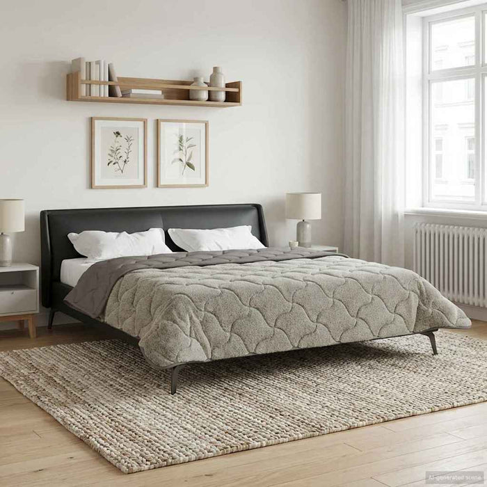 Duvet de iarnă Patos Gri deschis 220 x 260 cm - WALTI WALTI