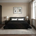 Duvet de iarnă Negru 200 x 240 cm Microfibră și fleece Teddy - WALTI WALTI