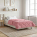 Duvet de iarnă Roz 155 x 220 cm Microfibră și fleece Teddy - WALTI WALTI