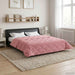 Duvet de iarnă Roz 200 x 220 cm Microfibră și fleece Teddy - WALTI WALTI