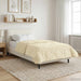 Duvet de iarnă Crem 135 x 200 cm Microfibră și fleece Teddy - WALTI WALTI