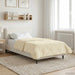 Duvet de iarnă Crem 140 x 220 cm Microfibră și fleece Teddy - WALTI WALTI