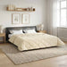 Duvet de iarnă Crem 200 x 220 cm Microfibră și fleece Teddy - WALTI WALTI