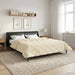 Duvet de iarnă Crem 220 x 240 cm Microfibră și fleece Teddy - WALTI WALTI