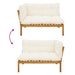 132 x 92 x 82 cm Lemn de acacia - WALTI WALTI