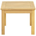 Masă de cafea Acacia deschis 45 x 45 x 36 cm - WALTI WALTI