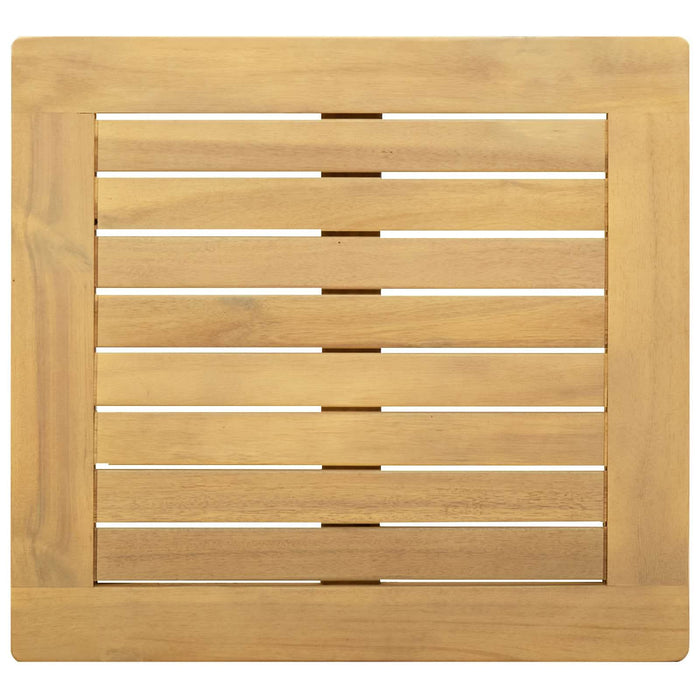 Masă de cafea Acacia deschis 45 x 45 x 36 cm - WALTI WALTI