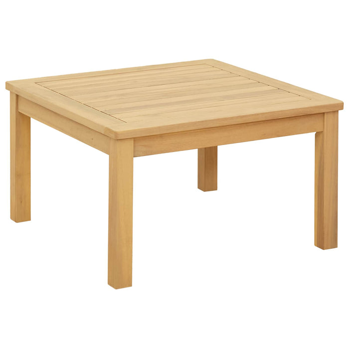 Masă de cafea Acacia deschis 60 x 60 x 36 cm - WALTI WALTI