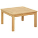 Masă de cafea Acacia deschis 60 x 60 x 36 cm - WALTI WALTI