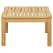 Masă de cafea Acacia deschis 60 x 60 x 36 cm - WALTI WALTI