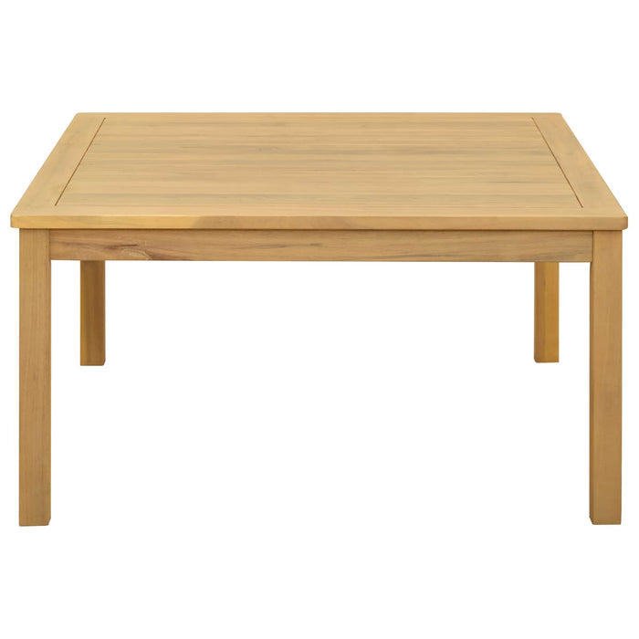 Masă de cafea Acacia deschis 85 x 85 x 45 cm - WALTI WALTI