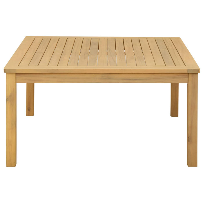 Masă de cafea Acacia deschis 85 x 85 x 45 cm - WALTI WALTI