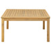 Masă de cafea Acacia deschis 85 x 85 x 45 cm - WALTI WALTI