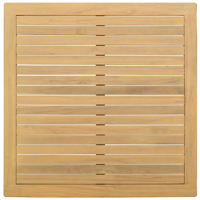 Masă de cafea Acacia deschis 85 x 85 x 45 cm - WALTI WALTI