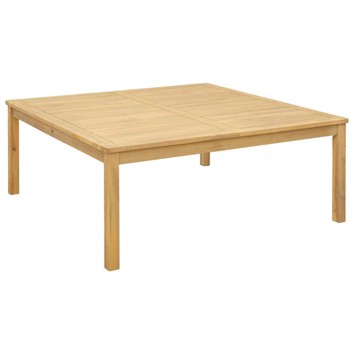 Masă de cafea Acacia deschis 110 x 110 x 45 cm - WALTI WALTI