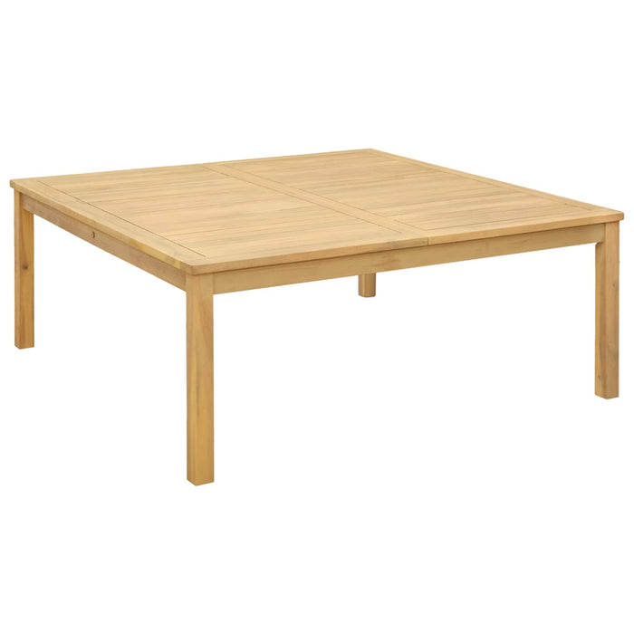 Masă de cafea Acacia deschis 110 x 110 x 45 cm - WALTI WALTI