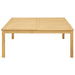 Masă de cafea Acacia deschis 110 x 110 x 45 cm - WALTI WALTI