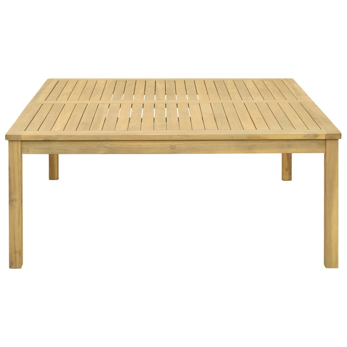 Masă de cafea Acacia deschis 110 x 110 x 45 cm - WALTI WALTI