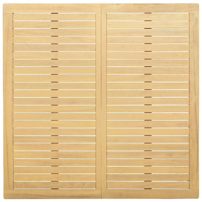 Masă de cafea Acacia deschis 110 x 110 x 45 cm - WALTI WALTI